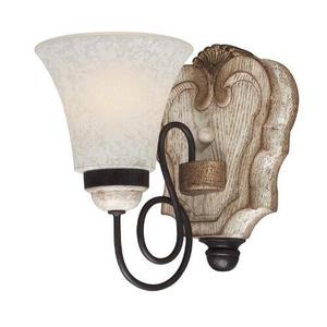 M1291580 Accents Provence 1 Bulb Wall Sconce - Provence Patina M1291580 Accents Provence 1 Bulb Wall Sconce - Provence Patina
