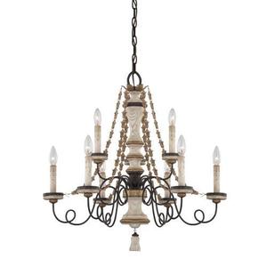M1299580 Accents Provence Mid Sized Chandelier Chandelier - Provence Patina M1299580 Accents Provence Mid Sized Chandelier Chandelier - Provence Patina