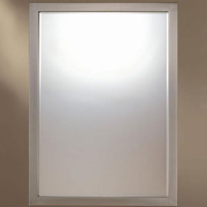 M143084 Paradox Square / Rectangular Mirror - Brushed Nickel M143084 Paradox Square / Rectangular Mirror - Brushed Nickel