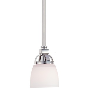 M1501613 Brookview Mini-Pendant Pendant Light - Polished Nickel M1501613 Brookview Mini-Pendant Pendant Light - Polished Nickel