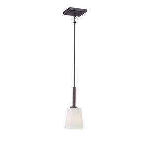 M1541167 City Square Mini-Pendant Pendant Light - Lathan Bronze M1541167 City Square Mini-Pendant Pendant Light - Lathan Bronze