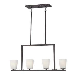M1544167 City Square Linear Pendant Pendant Light - Lathan Bronze M1544167 City Square Linear Pendant Pendant Light - Lathan Bronze
