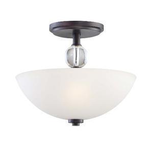 M1612298 Modern Continental Semi Flush Mount Ceiling Light - Kinston Bronze M1612298 Modern Continental Semi Flush Mount Ceiling Light - Kinston Bronze
