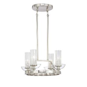 M1694613 Urban Nouveau Mini Chandelier - Polished Nickel M1694613 Urban Nouveau Mini Chandelier - Polished Nickel
