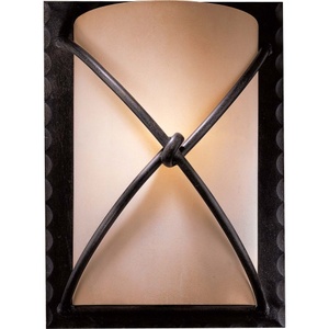 M1972138 Aspen II 1 Bulb Wall Sconce - Aspen Bronze M1972138 Aspen II 1 Bulb Wall Sconce - Aspen Bronze