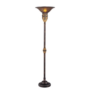 A301160 Ambience-Wilkins Torchiere Lamp - Aria Bronze w/Tortoise A301160 Ambience-Wilkins Torchiere Lamp - Aria Bronze w/Tortoise