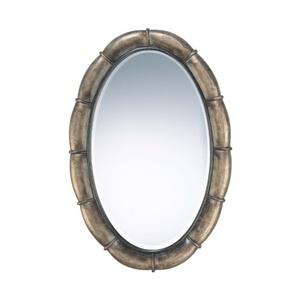 M41400573 La Cecilia Oval Mirror - Patina Iron M41400573 La Cecilia Oval Mirror - Patina Iron
