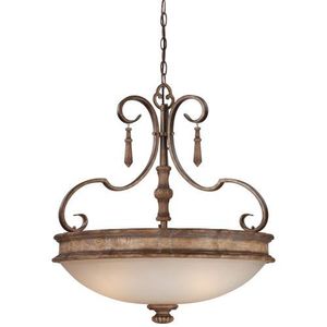 M4203290 Abbott Place Up Light Pendant Light - Classic Oak Patina M4203290 Abbott Place Up Light Pendant Light - Classic Oak Patina