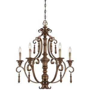 M4205290 Abbott Place Mid Sized Chandelier Chandelier - Classic Oak Patina M4205290 Abbott Place Mid Sized Chandelier Chandelier - Classic Oak Patina