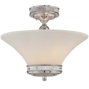 M427777 Federal Restoration Semi Flush Mount Ceiling Light - Chrome M427777 Federal Restoration Semi Flush Mount Ceiling Light - Chrome