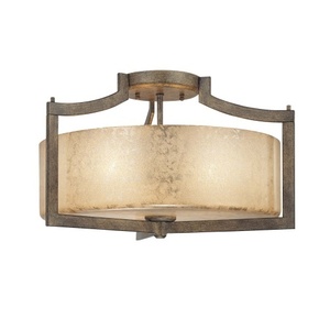 M4397573 Clarte Semi Flush Mount Ceiling Light - Patina Iron M4397573 Clarte Semi Flush Mount Ceiling Light - Patina Iron
