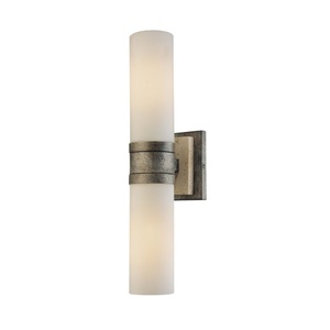 M4462273 Compositions Multi Bulb Wall Sconce - Aged Patina Iron w/Travertine Stone M4462273 Compositions Multi Bulb Wall Sconce - Aged Patina Iron w/Travertine Stone