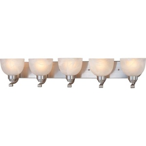 M542584 Paradox 4 or More Bulb Bathroom Lighting - Brushed Nickel M542584 Paradox 4 or More Bulb Bathroom Lighting - Brushed Nickel
