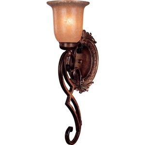M5941126 Belcaro 1 Bulb Wall Sconce - Belcaro Walnut M5941126 Belcaro 1 Bulb Wall Sconce - Belcaro Walnut