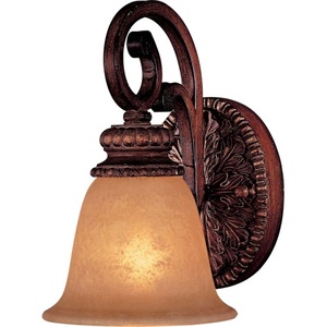 M5951126 Belcaro 1 Bulb Wall Sconce - Belcaro Walnut M5951126 Belcaro 1 Bulb Wall Sconce - Belcaro Walnut