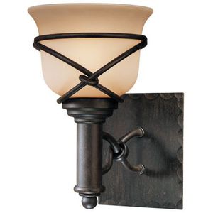 M59711138 Aspen II 1 Bulb Wall Sconce - Aspen Bronze M59711138 Aspen II 1 Bulb Wall Sconce - Aspen Bronze