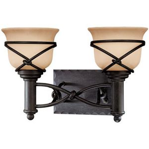 M59721138 Aspen II 2 Bulb Bathroom Lighting - Aspen Bronze M59721138 Aspen II 2 Bulb Bathroom Lighting - Aspen Bronze