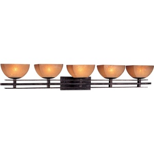 M6275357 Lineage 4 or More Bulb Bathroom Lighting - Iron Oxide M6275357 Lineage 4 or More Bulb Bathroom Lighting - Iron Oxide