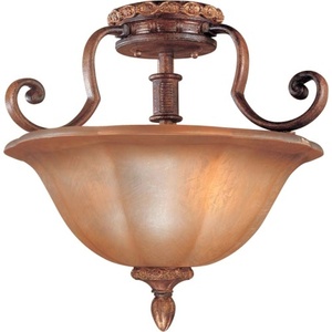 M6357177 Illuminati Semi Flush Mount Ceiling Light - Illuminati Bronze M6357177 Illuminati Semi Flush Mount Ceiling Light - Illuminati Bronze