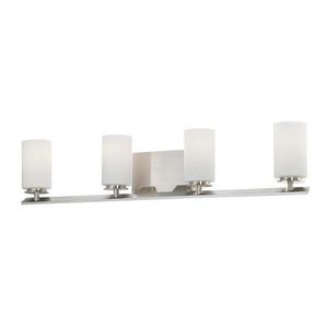 M655484 Inoui 4 or More Bulb Bathroom Lighting - Brushed Nickel M655484 Inoui 4 or More Bulb Bathroom Lighting - Brushed Nickel