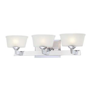 M656377 Tre Venti 3 Bulb Bathroom Lighting - Chrome M656377 Tre Venti 3 Bulb Bathroom Lighting - Chrome