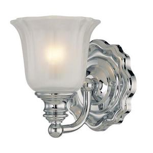 M659177 Felice 1 Bulb Wall Sconce - Chrome M659177 Felice 1 Bulb Wall Sconce - Chrome