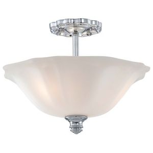 M659777 Felice Semi Flush Mount Ceiling Light - Chrome M659777 Felice Semi Flush Mount Ceiling Light - Chrome