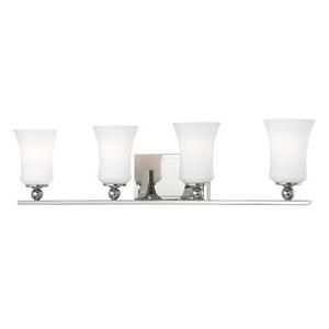 M6624613 Ameswood 4 or More Bulb Bathroom Lighting - Polished Nickel M6624613 Ameswood 4 or More Bulb Bathroom Lighting - Polished Nickel