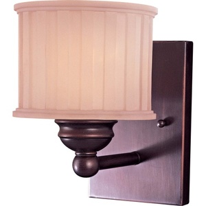 M6731167 1730 Series 1 Bulb Wall Sconce - Lathan Bronze M6731167 1730 Series 1 Bulb Wall Sconce - Lathan Bronze