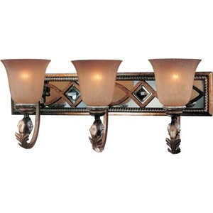 M6743206 Aston Court 3 Bulb Bathroom Lighting - Aston Court Bronze M6743206 Aston Court 3 Bulb Bathroom Lighting - Aston Court Bronze