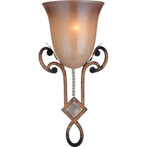 M6751206 Aston Court 1 Bulb Wall Sconce - Aston Court Bronze M6751206 Aston Court 1 Bulb Wall Sconce - Aston Court Bronze