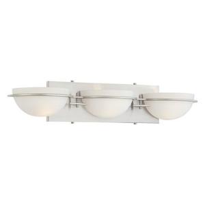 M689384 Laguna Vista 3 Bulb Bathroom Lighting - Brushed Nickel M689384 Laguna Vista 3 Bulb Bathroom Lighting - Brushed Nickel