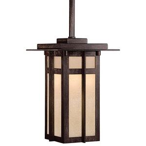 M71190A357PL Delancy Hanging Hanging Lantern - Iron Oxide M71190A357PL Delancy Hanging Hanging Lantern - Iron Oxide