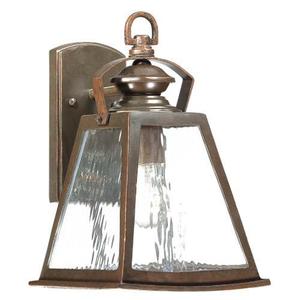 M72291291 Oxford Road Entrance Outdoor Wall Light - Architectural Bronze w/ Copper M72291291 Oxford Road Entrance Outdoor Wall Light - Architectural Bronze w/ Copper