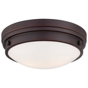 M823167 Flush Mount Ceiling Light - Lathan Bronze M823167 Flush Mount Ceiling Light - Lathan Bronze