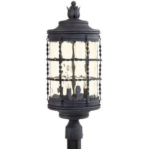 M8886A39 Mallorca Post Light Post Lights - Mediterranean Iron M8886A39 Mallorca Post Light Post Lights - Mediterranean Iron