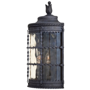 M8887A39 Mallorca Entrance Outdoor Wall Light - Mediterranean Iron M8887A39 Mallorca Entrance Outdoor Wall Light - Mediterranean Iron