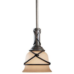 M9771138 Aspen II Mini-Pendant Pendant Light - Aspen Bronze M9771138 Aspen II Mini-Pendant Pendant Light - Aspen Bronze