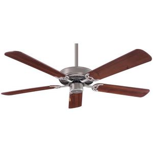 MF547BSDW Contractor 52 Large Fan (52'' to 59'') Ceiling Fan - Brushed Steel / Dark Walnut MF547BSDW Contractor 52 Large Fan (52'' to 59'') Ceiling Fan - Brushed Steel / Dark Walnut