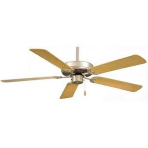 MF547BSNM Contractor 52 Large Fan (52'' to 59'') Ceiling Fan - Brushed Steel / Nutmeg MF547BSNM Contractor 52 Large Fan (52'' to 59'') Ceiling Fan - Brushed Steel / Nutmeg