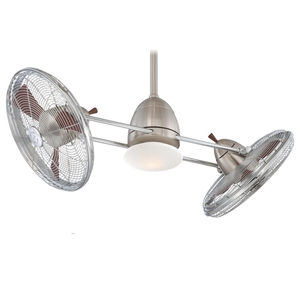 MF602BNCH Gyro Medium Fan (42'' to 51'') Ceiling Fan - Brushed Nickel / Chrome MF602BNCH Gyro Medium Fan (42'' to 51'') Ceiling Fan - Brushed Nickel / Chrome