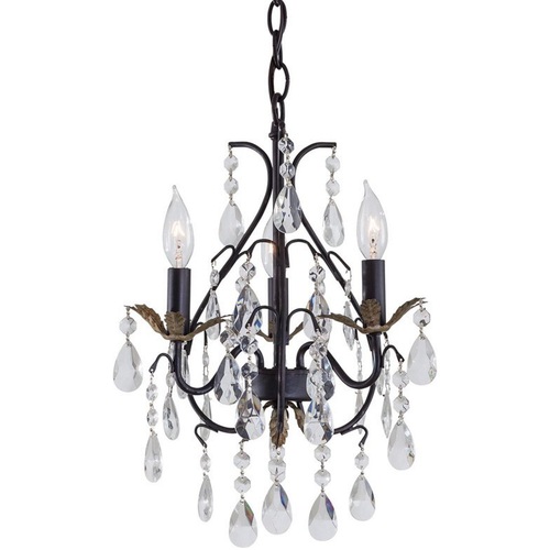M3122301 Castlewood Mini Chandelier - Castlewood Walnut M3122301 Castlewood Mini Chandelier - Castlewood Walnut