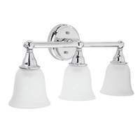 Bathroom Lighting (3 bulbs) 21-1/2" Width Bathroom Lighting (3 bulbs) 21-1/2" Width