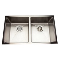 Double Bowl Kitchen Sink 30-7/8'' x 17-7/8'' x 9'' Double Bowl Kitchen Sink 30-7/8'' x 17-7/8'' x 9''