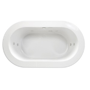 MIRWHW7140WH Winter Haven 72" x 42" Whirlpool Bath - White MIRWHW7140WH Winter Haven 72" x 42" Whirlpool Bath - White