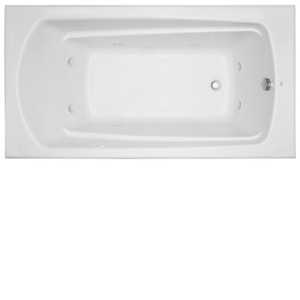 MIRBDW6032WH Bradenton 60'' x 32'' Whirlpool Bath - White MIRBDW6032WH Bradenton 60'' x 32'' Whirlpool Bath - White