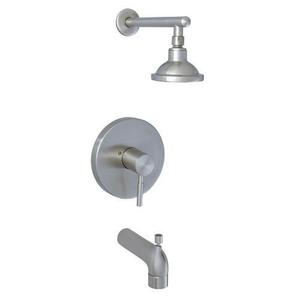 MIRED1HTSBN/MIRLSVLV1407 Edenton One Handle Tub & Shower Faucet - Brushed Nickel MIRED1HTSBN/MIRLSVLV1407 Edenton One Handle Tub & Shower Faucet - Brushed Nickel