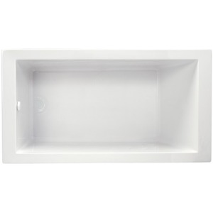MIREDA6636WH Edenton 66" Air Tub - White MIREDA6636WH Edenton 66" Air Tub - White