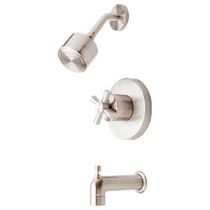 MIRML1HTSBN Milazzo Tub & Shower Faucet Trim Trim Kit - Brushed Nickel MIRML1HTSBN Milazzo Tub & Shower Faucet Trim Trim Kit - Brushed Nickel