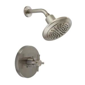 MIRML8020BN/MIR3001 Milazzo Single Handle Shower Faucet - Brushed Nickel MIRML8020BN/MIR3001 Milazzo Single Handle Shower Faucet - Brushed Nickel